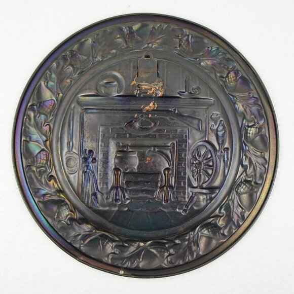 Vintage Copper Tavern Pub Plate Charger Wall Hanging MCM Coppercraft Guild USA - Picture 3 of 4